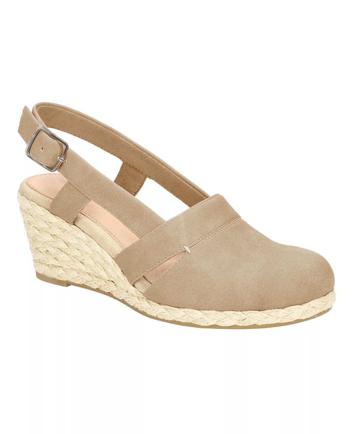 Juliet Holy Womens Wedges Sandals Platform Espadrilles Slingback Closed-toe Clogs Sandals
