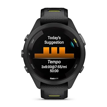 【アフマド】GARMIN Forerunner 265Sブラック/イエロー Amazon.com: Garmin Forerunner 265S (Black/Amp Yellow