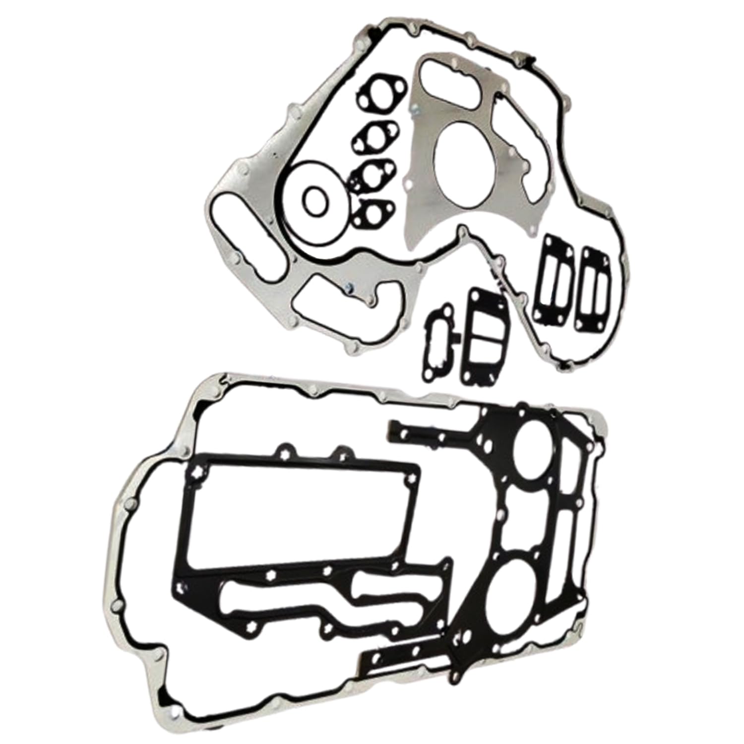 Chuuparts Bottom Gasket Kit U5LB0382 U5LB0376 Compatible with Perkins Engine 1104 1104C-44 1104C-44T 1104C-E44T 1104C-44TA 1104C-E44TA