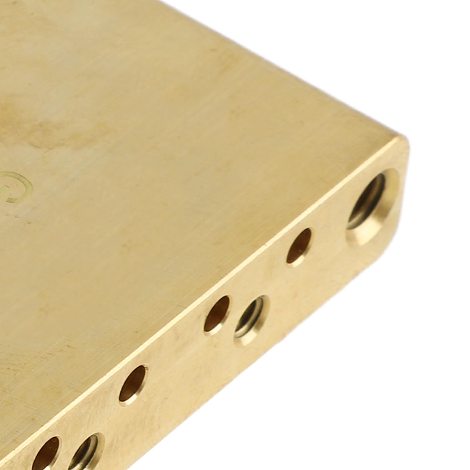 Bloque de Trmolo de Latn para Guitarra, Bloque de Trmolo de Latn Macizo, Reemplazo de Estndar para Puente de Guitarra Elctrica