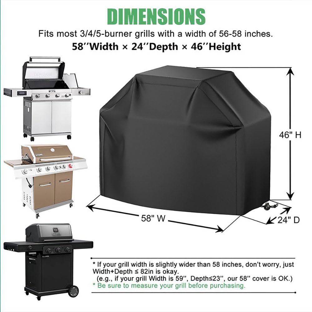 Funda Barbacoa BBQ para Campingaz 4 Series 4 Series Premium Cubierta Impermeable para Parrilla de Gas Exterior Jardín Terraza, Viento UV