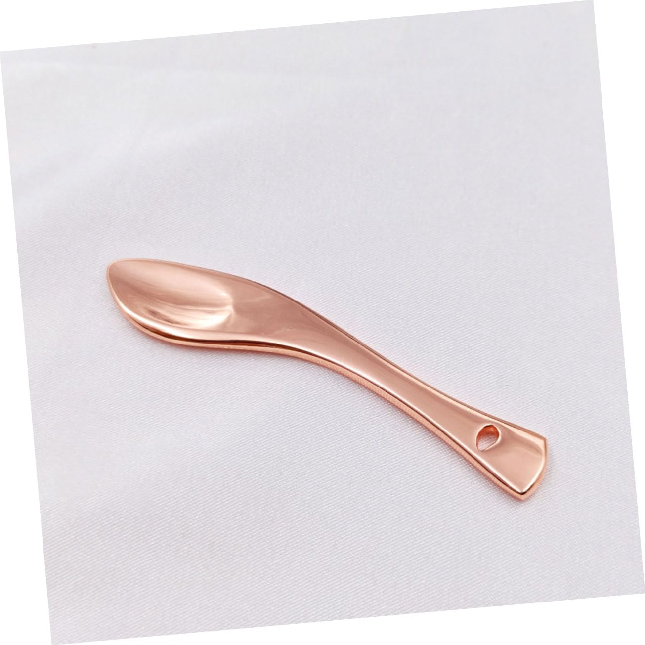 VOSAREA Metal Cream Scoops 4pcs Eye Cream Spoons Makeup Tool for Cosmetics Applicati