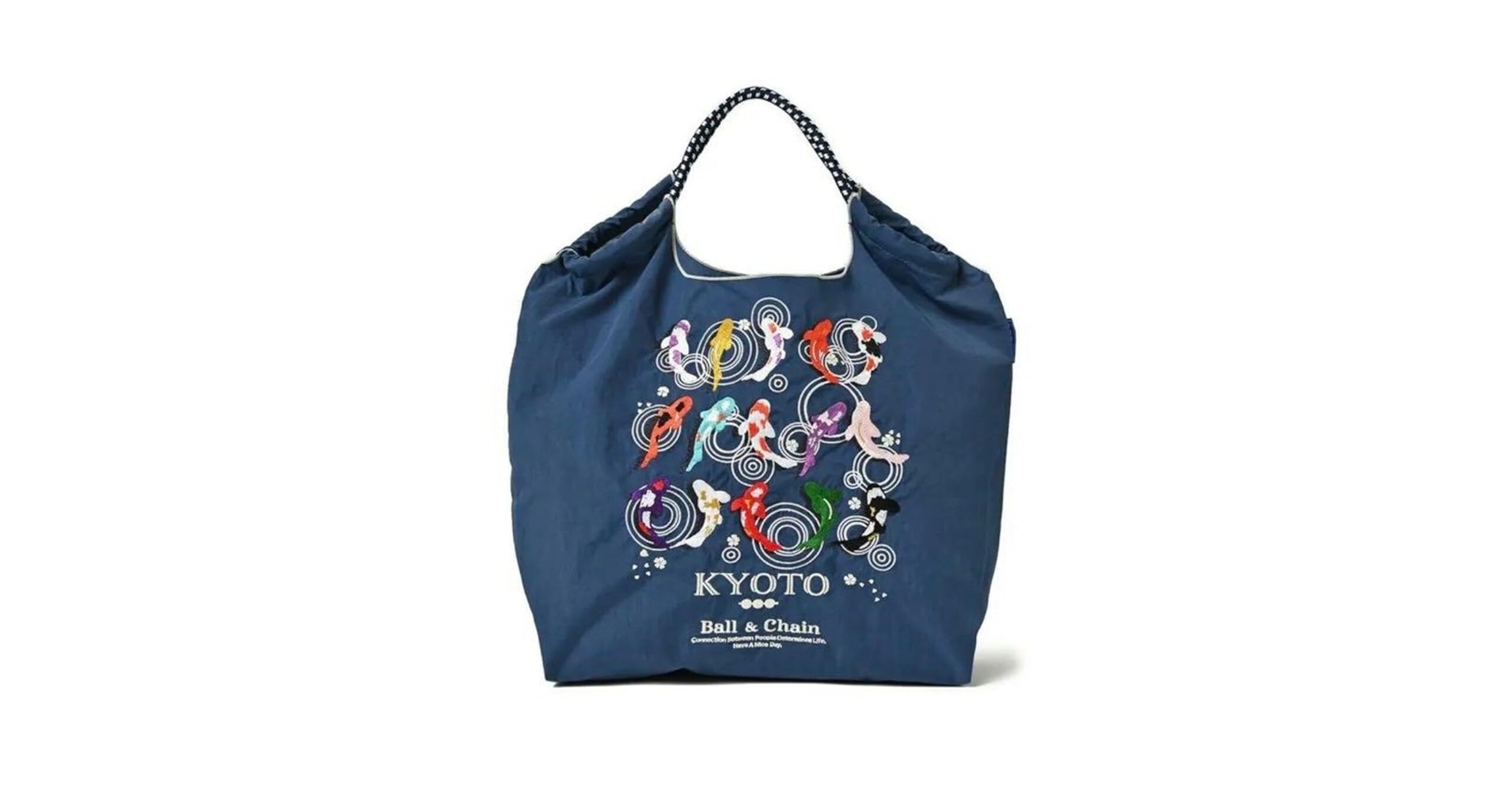 【廃盤⭐︎新品未使用】初期のデザイン 鯉 KYOTO ボールアンドチェーン 紺 廃盤⭐︎新品未使用】初期のデザイン 鯉 KYOTO ボールアンド