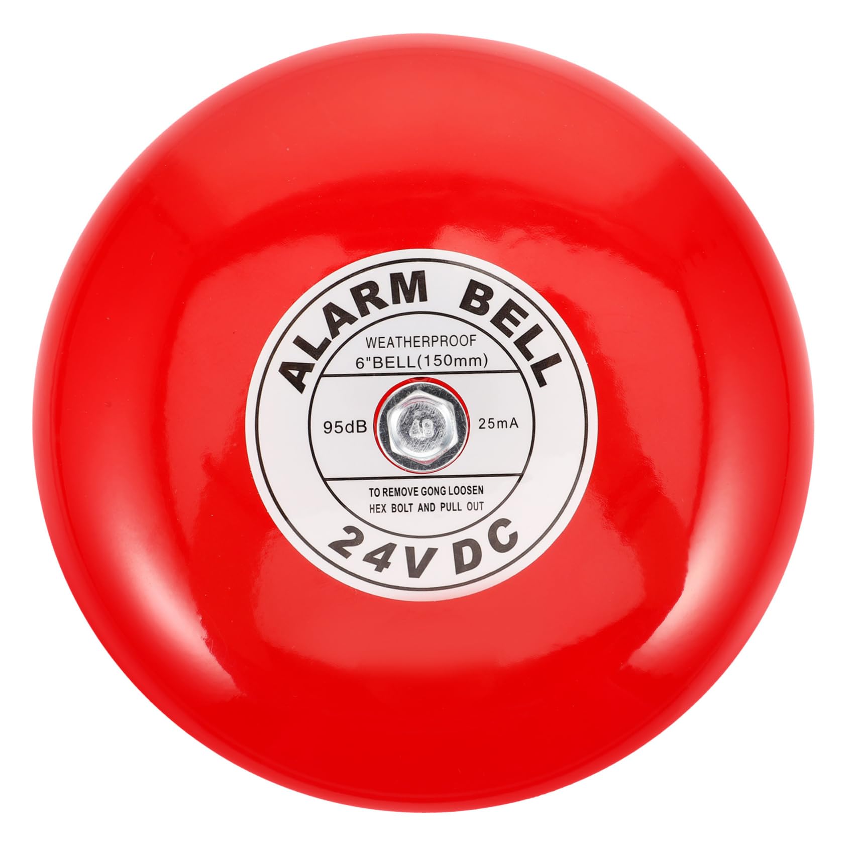Alarme électrique fire bell cloche forte pour système alerte urgence industrie