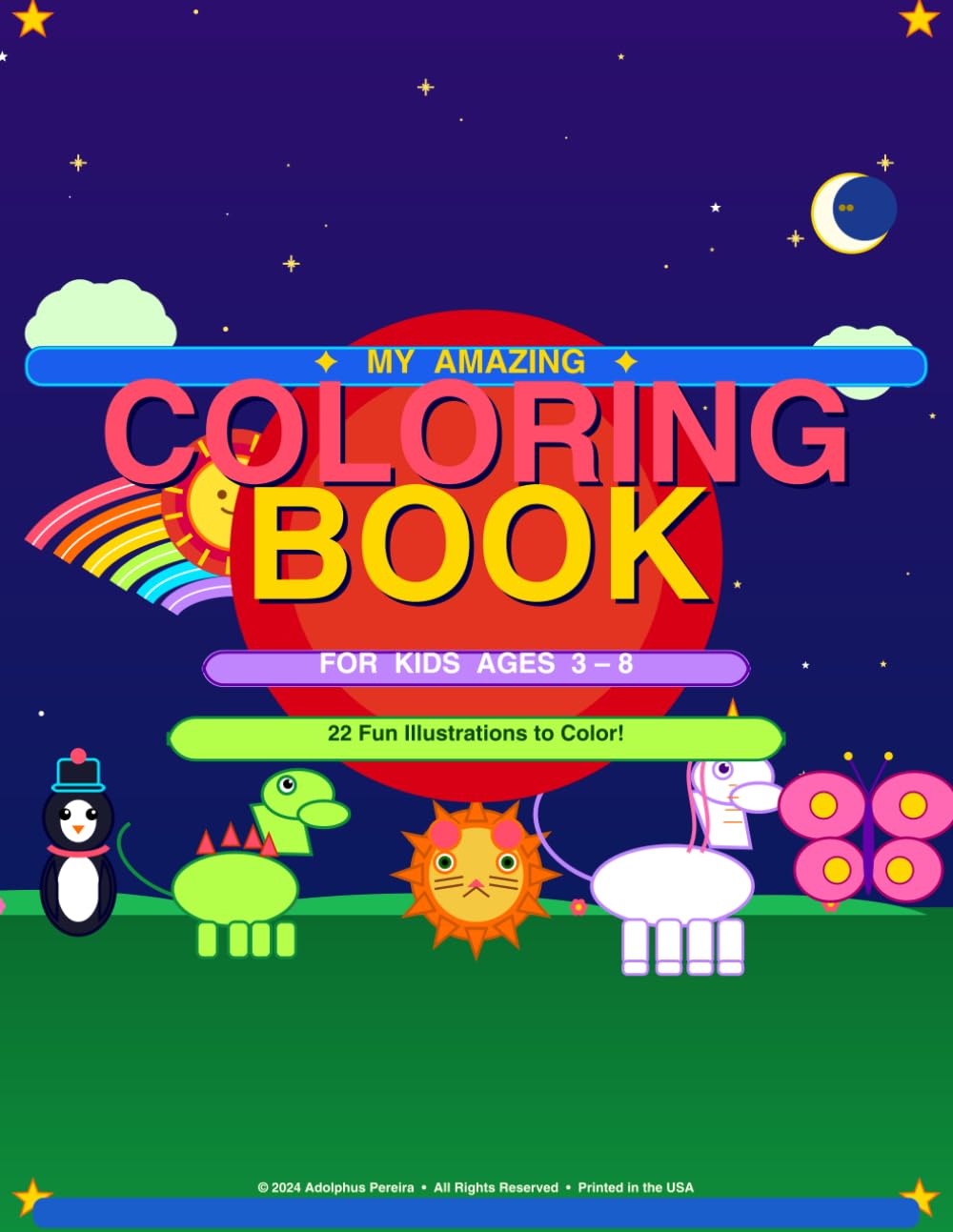 Magical Adventures - Coloring Book for Kids