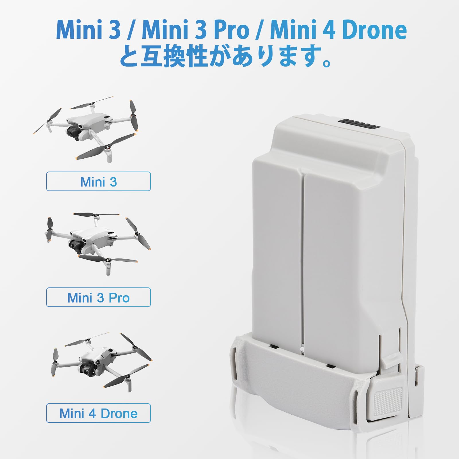 dji mini3 ドローンとバッテリー Amazon | KORANKO ミニ3 インテリジェント フライトバッテリー