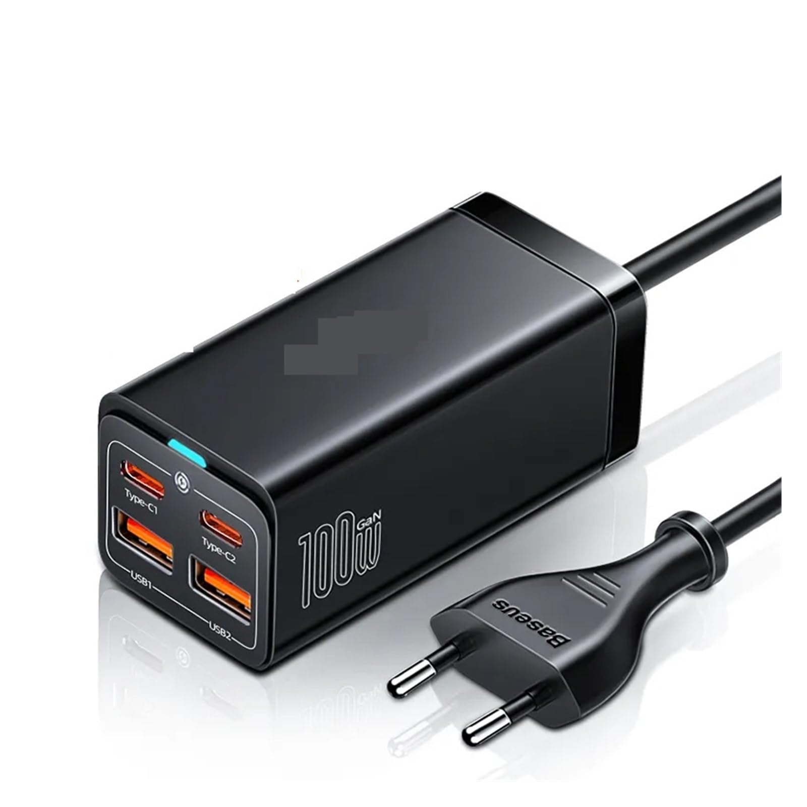 Ładowarka biurkowa 100/65 W Szybkie ładowanie QC 3.04.0 Ładowarka do telefonu USB C typu C(65W)