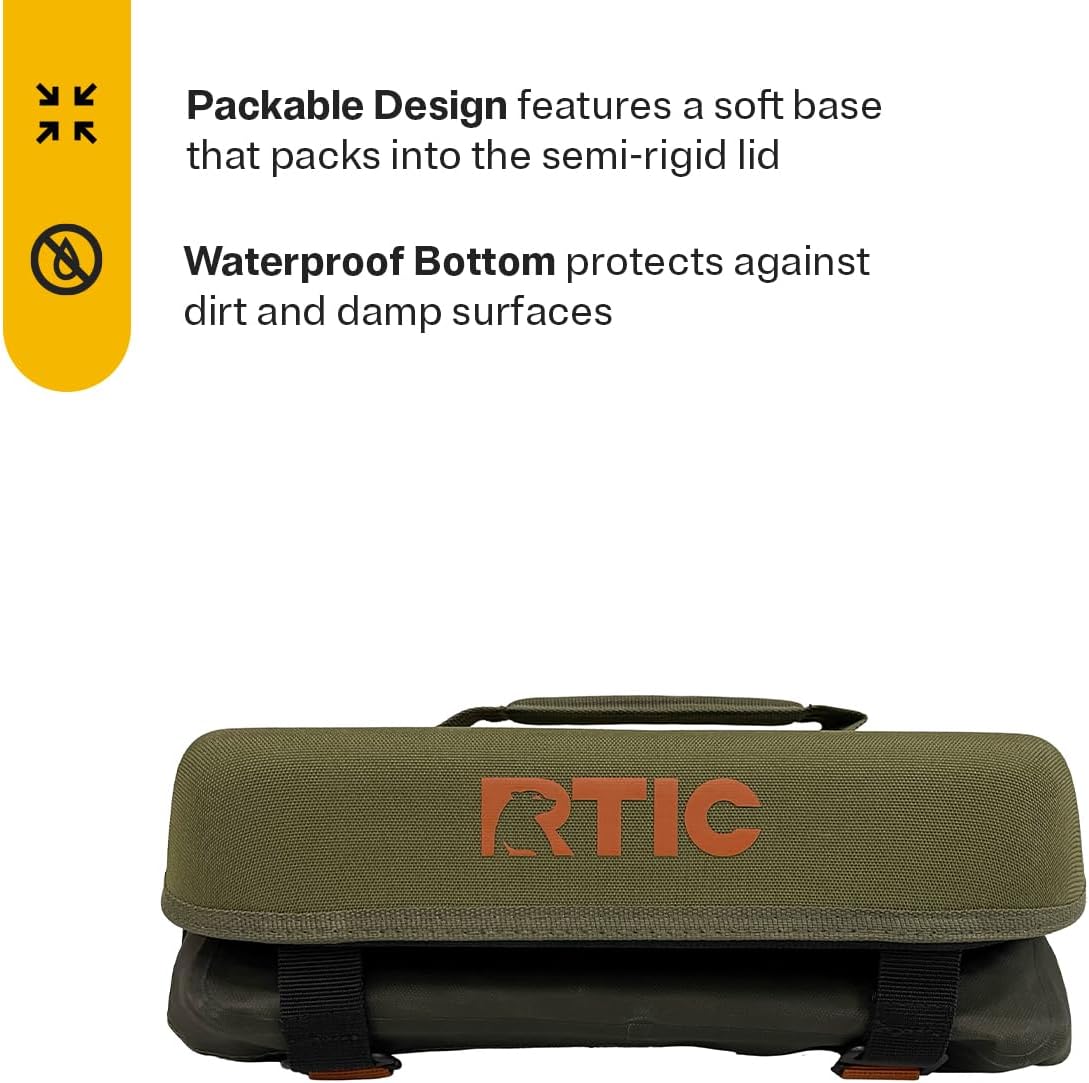 RTIC 15 Can Everyday Cooler, Soft Sided Portable Insulated Cooling for Lunch, Beach, Drink, Beverage, Travel, Camping, Picnic, for Men and Women - Image 3