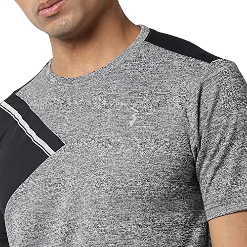 Image of Campus Sutra Men Polyester Regular Fit T-Shirt