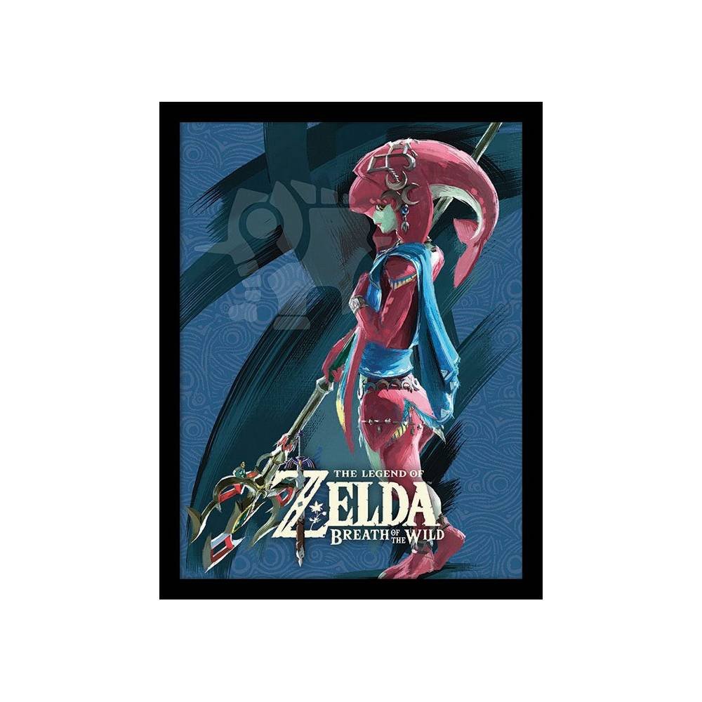 Pyramid International Multi-Colour "The Legend Of Zelda: Breath Of The Wild (Divine Beast Vah Ruta) Framed Print Memorabilia, 30 X 40 Cm