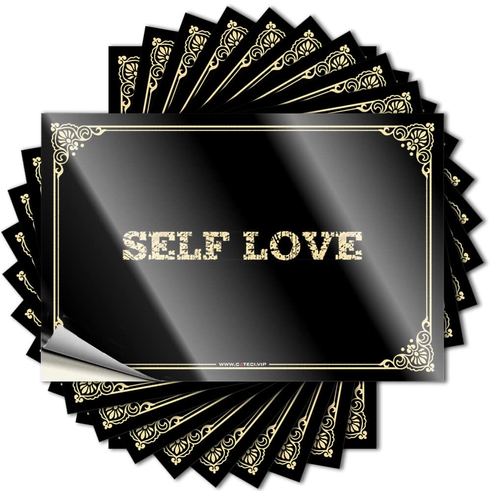 Self Love Sweet Gifts - Tattoo Cover Removable Vinyl Decal(8X12CM)