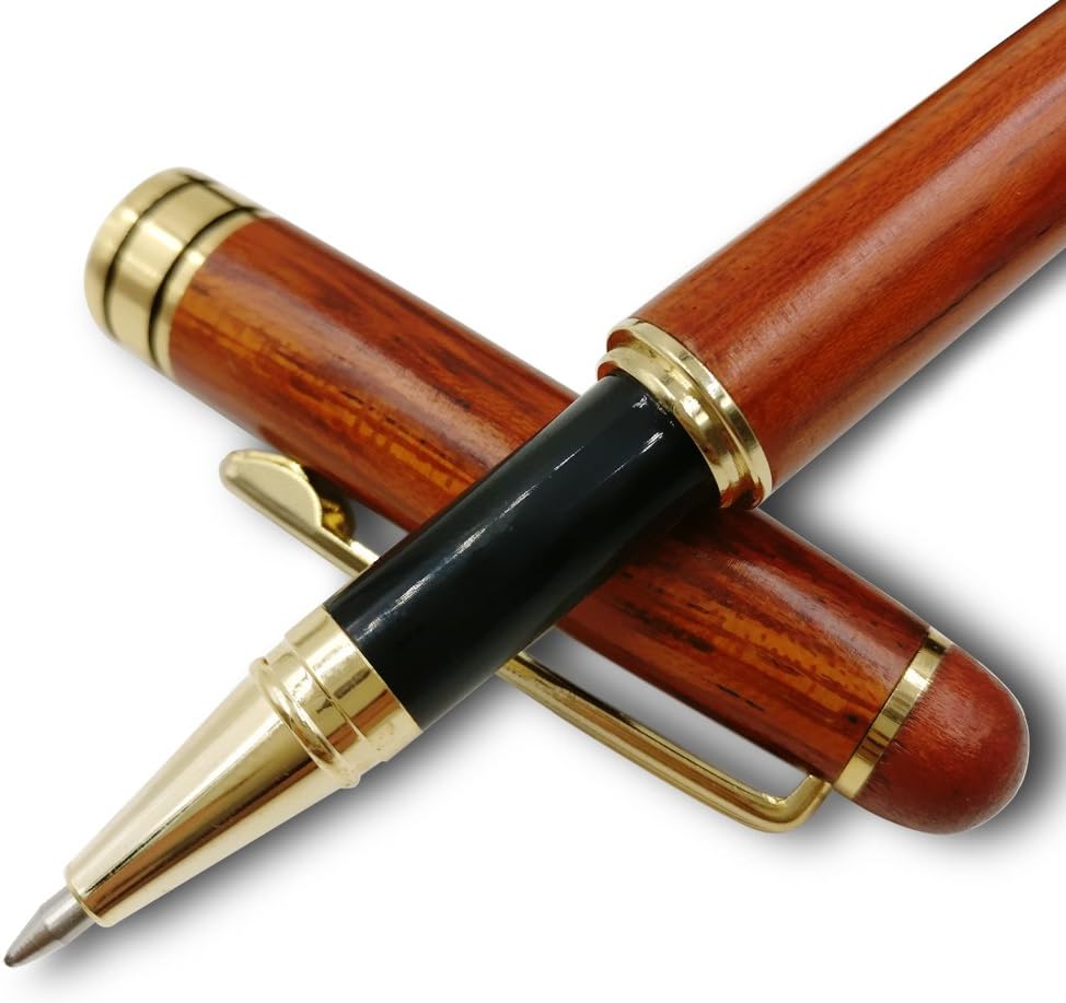 Ballpoint Pen EZPart Handcrafted Rosewood Gel Pen Signature Pen Gift Pen Pencil Gift Set