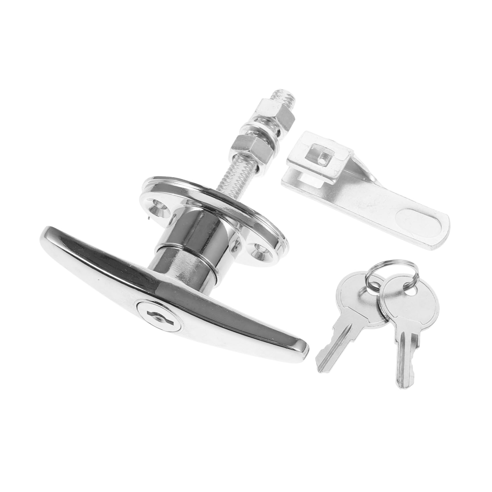 jojofuny 5sätze Cabinet Security Lock Mit Schlüssel Förmiger Griffschloss Für Schränke Elektrische Kästen Und Langlebiges Zinklegierungsmaterial Einfache Installation Effektiver