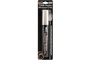Uchida 483-C-0 Chisel Tip Bistro Chalk Marker, White