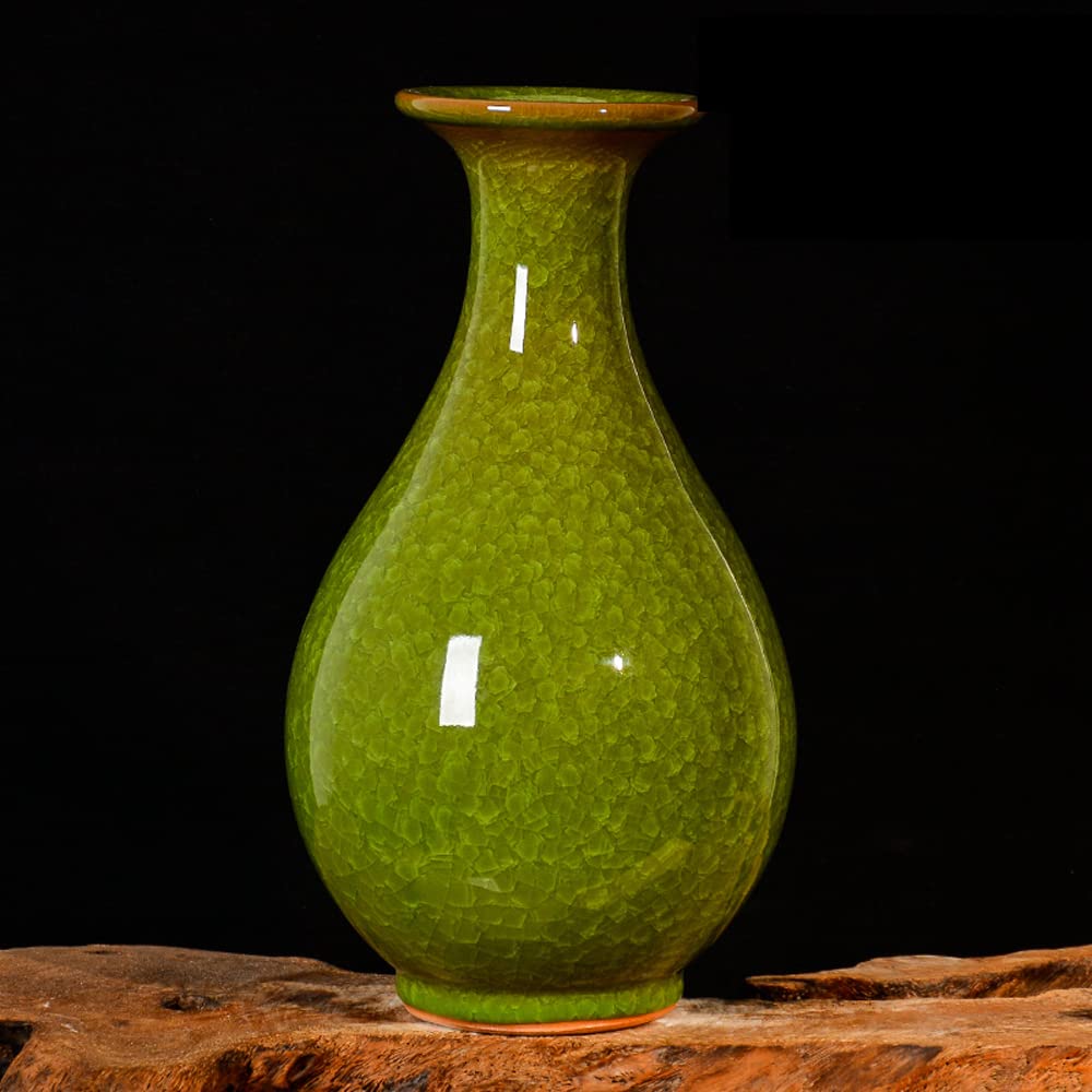 asdchZen Jingdezhen Ceramics, Borneol Cracks, Chinoiserie, Ceramic Vases, Living Room, Tv Cabinets, Craft Furnishings,L