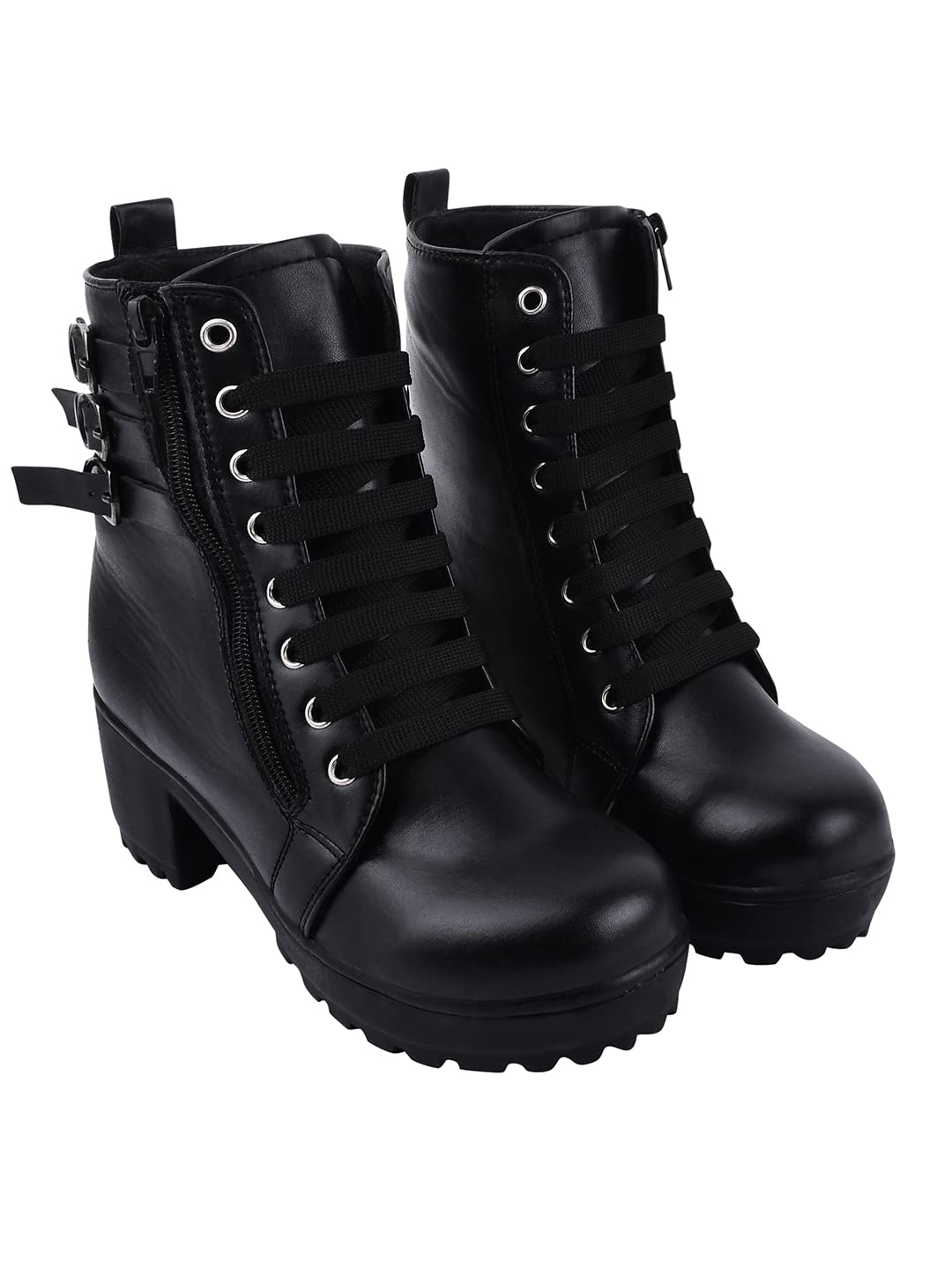 ShoetopiaWomen Lace Up Boot