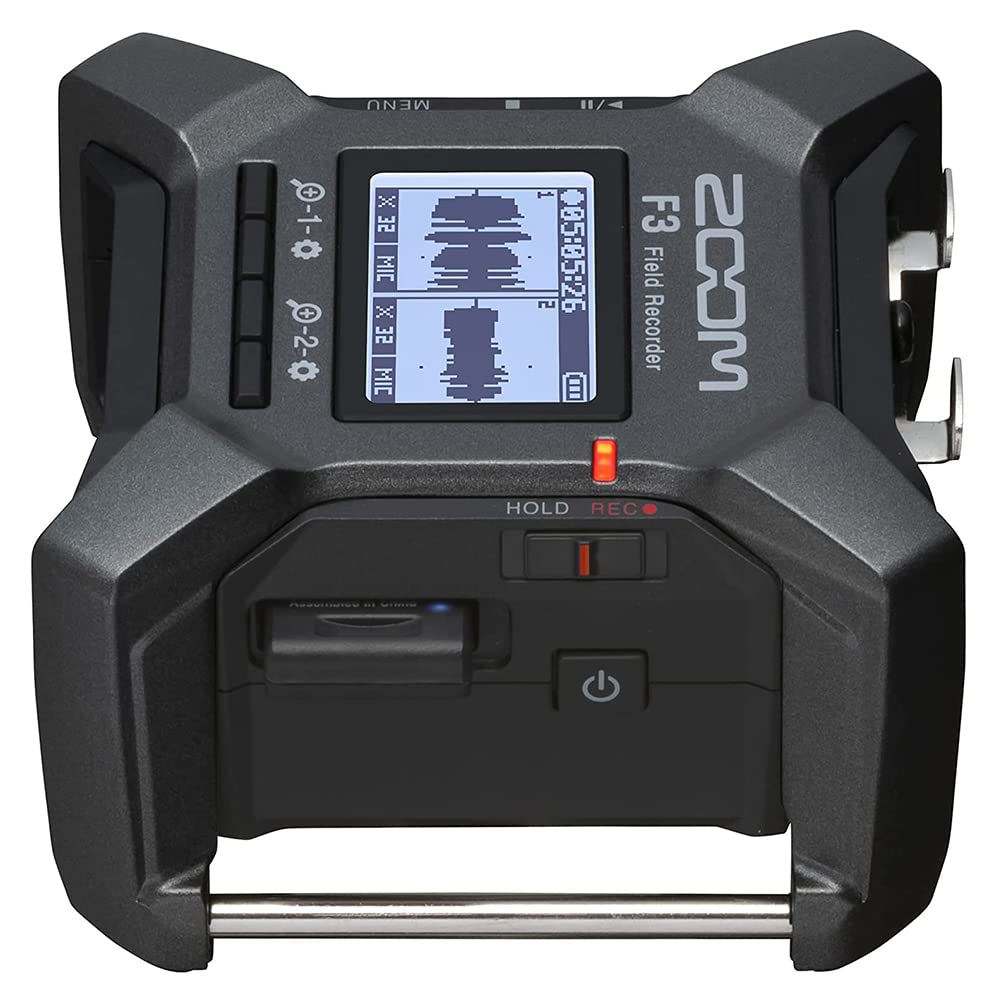 Amazon.com: Zoom F3 2-Input / 2-Track Portable Field Recorder with
