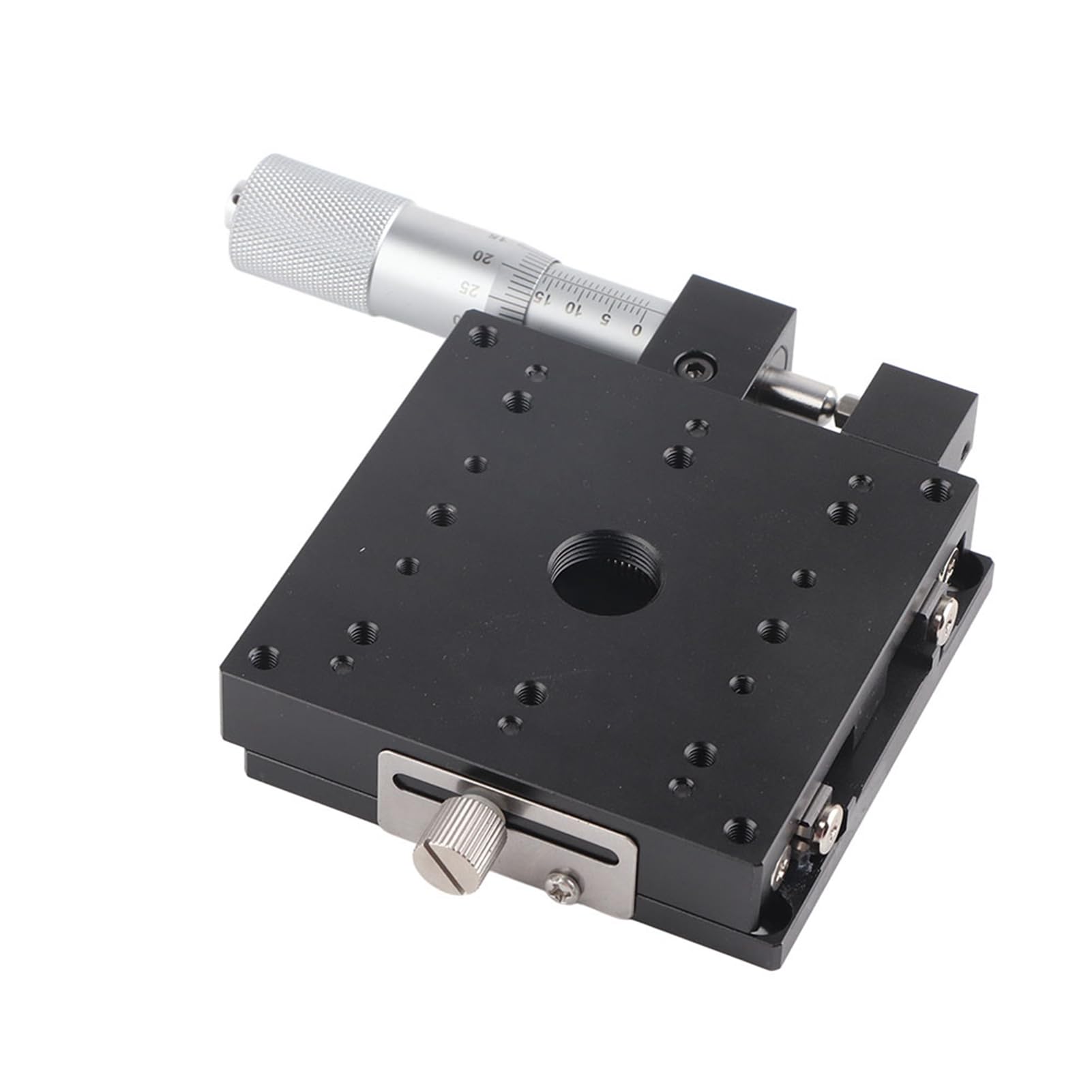 Manuelle Verstellplattform SEMX80 AS Feineinstellung der Kreuzrollen Linearstufen X Lineartisch Kreuzrollenführung 80 * 80 mm