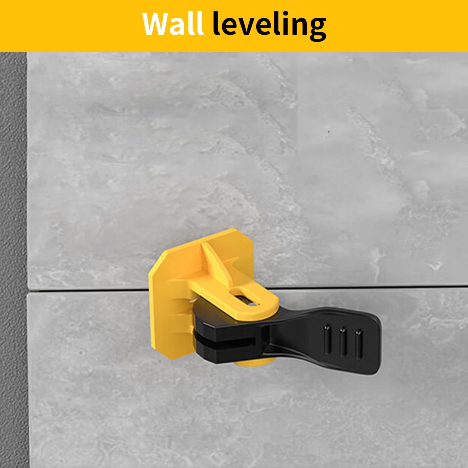 100 Pcs Kit Sistema di Livellamento per Piastrelle 2 mm Riutilizzabili livellatrice per piastrelle, Pavimenti e Pareti