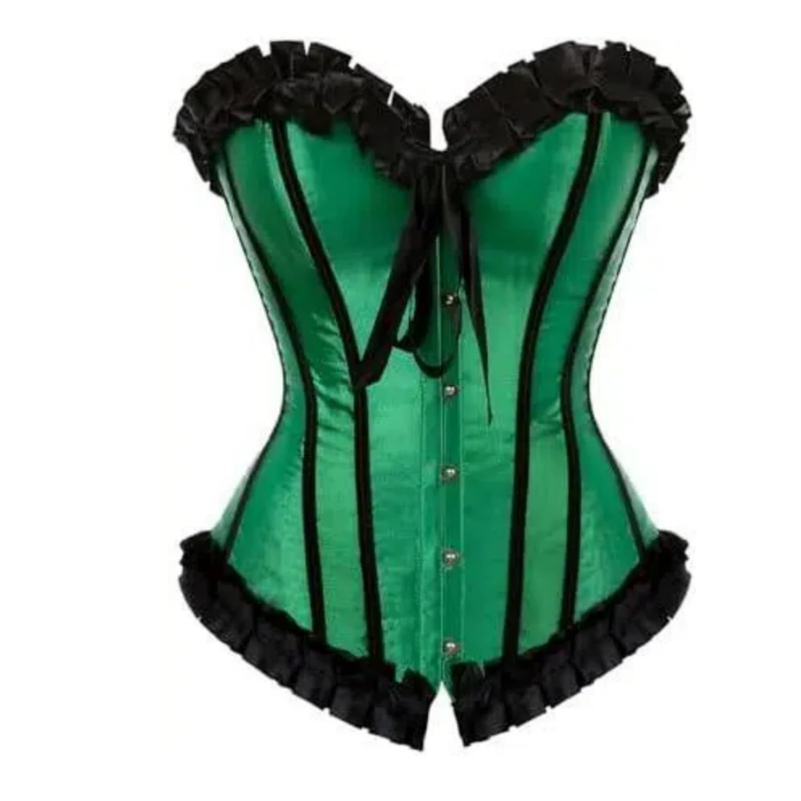 Damski gorset z pełnym biustem, regulowany, gotycki vintage steampunk, gorset overbustier, elegancka bielizna modelująca, strój na Halloween