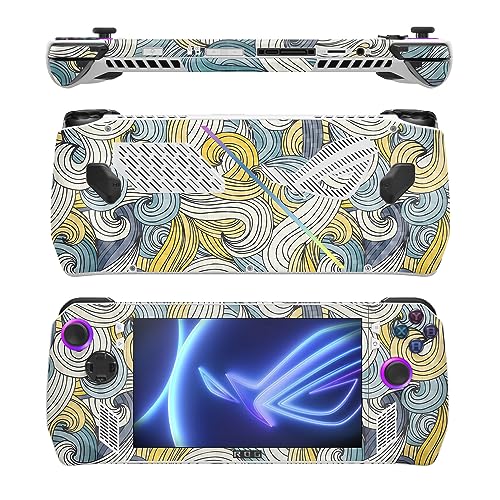 Image of MightySkins Skin Compatible with Asus ROG Ally - Puppy Fall | Protective, Durable, and Unique Vinyl Decal wrap Cover | Easy to Apply, Remove, and Change Styles