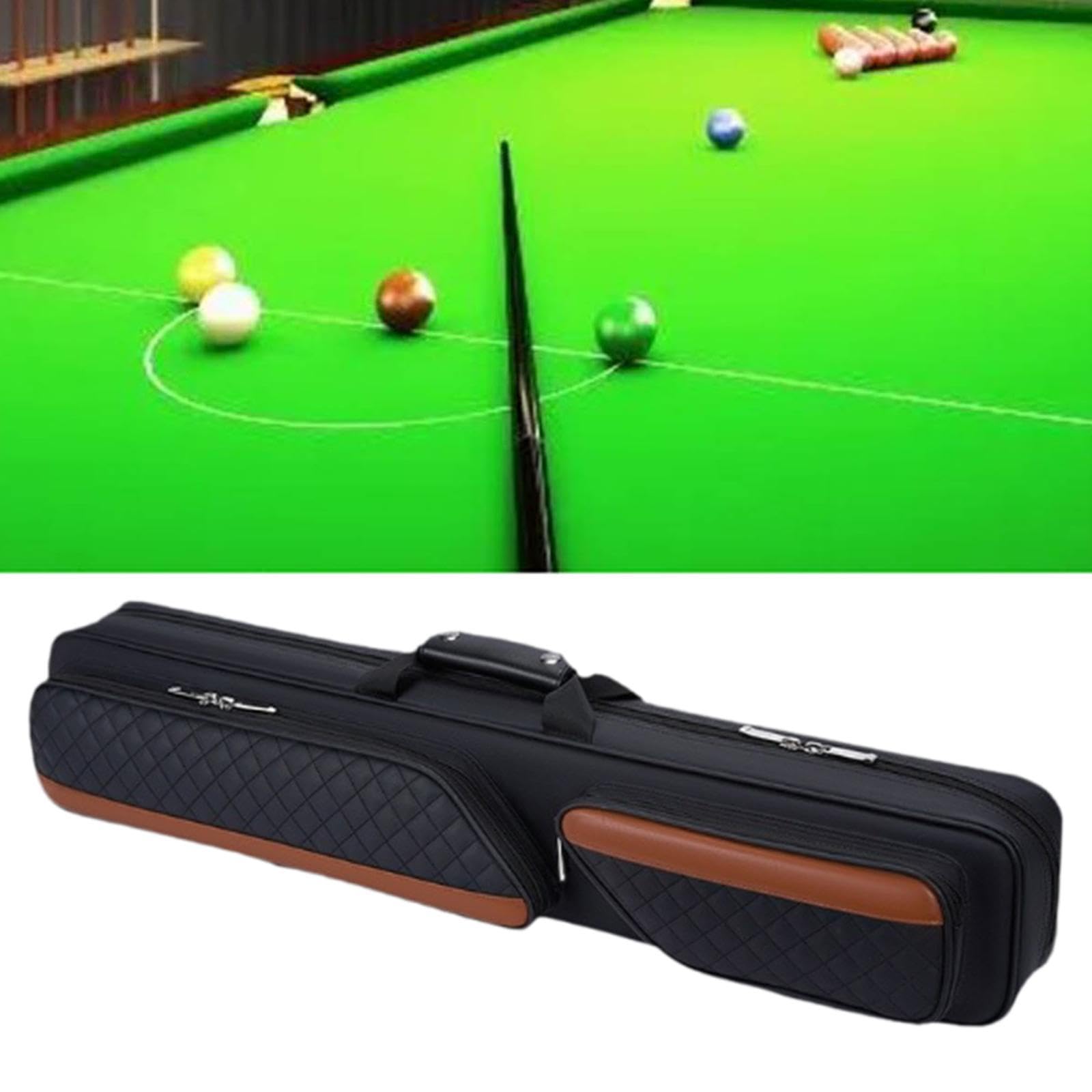 QSTDGVPW Billiard Pool Case Pool Cue Bag Anti Scratch Cue Stick Carrying Billiard Rod Storage Bag