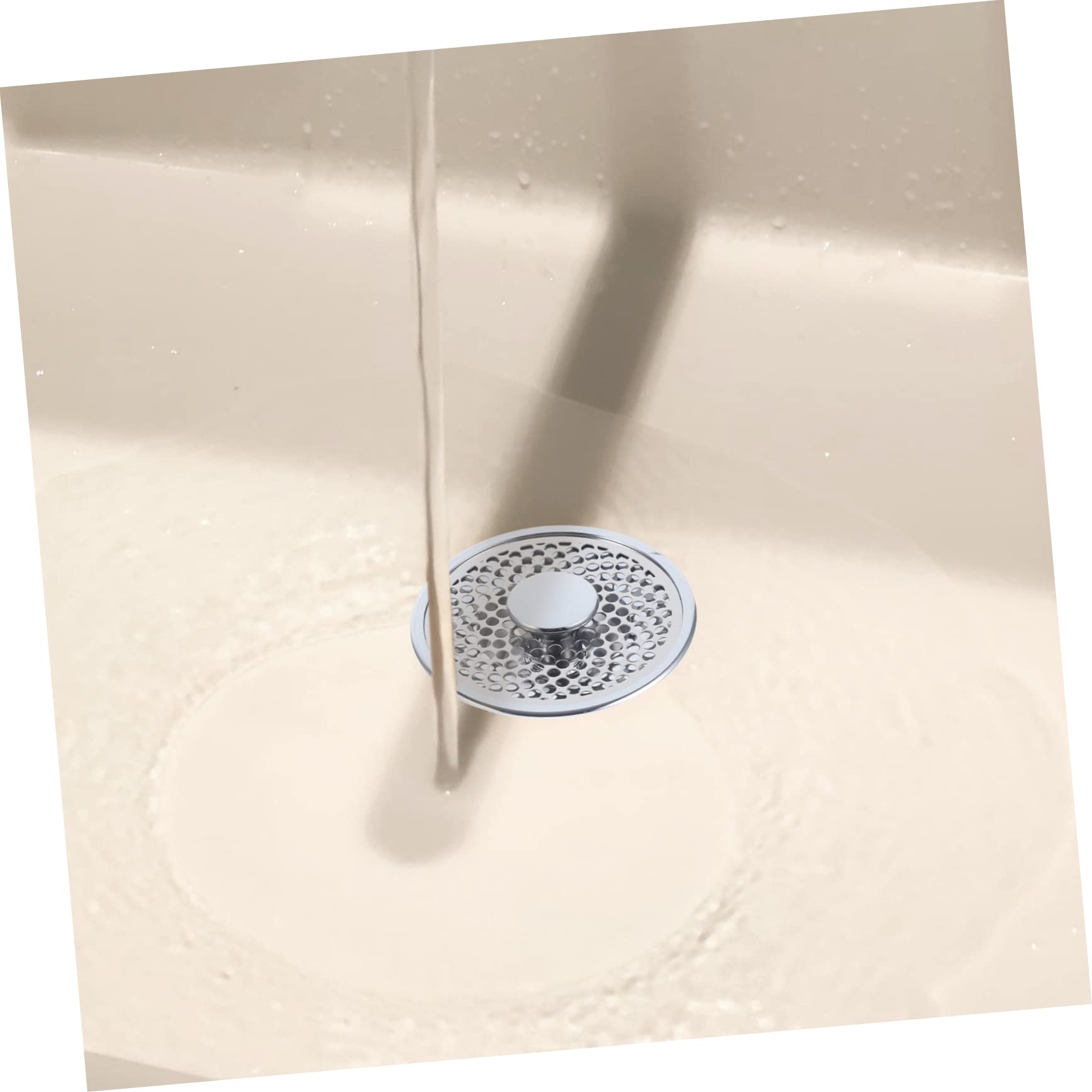 DOITOOL 3 Stücke Badewanne Drain Stopper Selbst-schließen Drain Core Magnetische Universal Waschbecken Stopper Abtropffläche