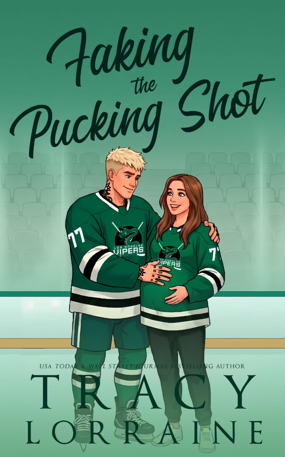 Faking the Pucking Shot: A Surprise Pregnancy Hockey Romance (LA Vipers Alternate Editions)