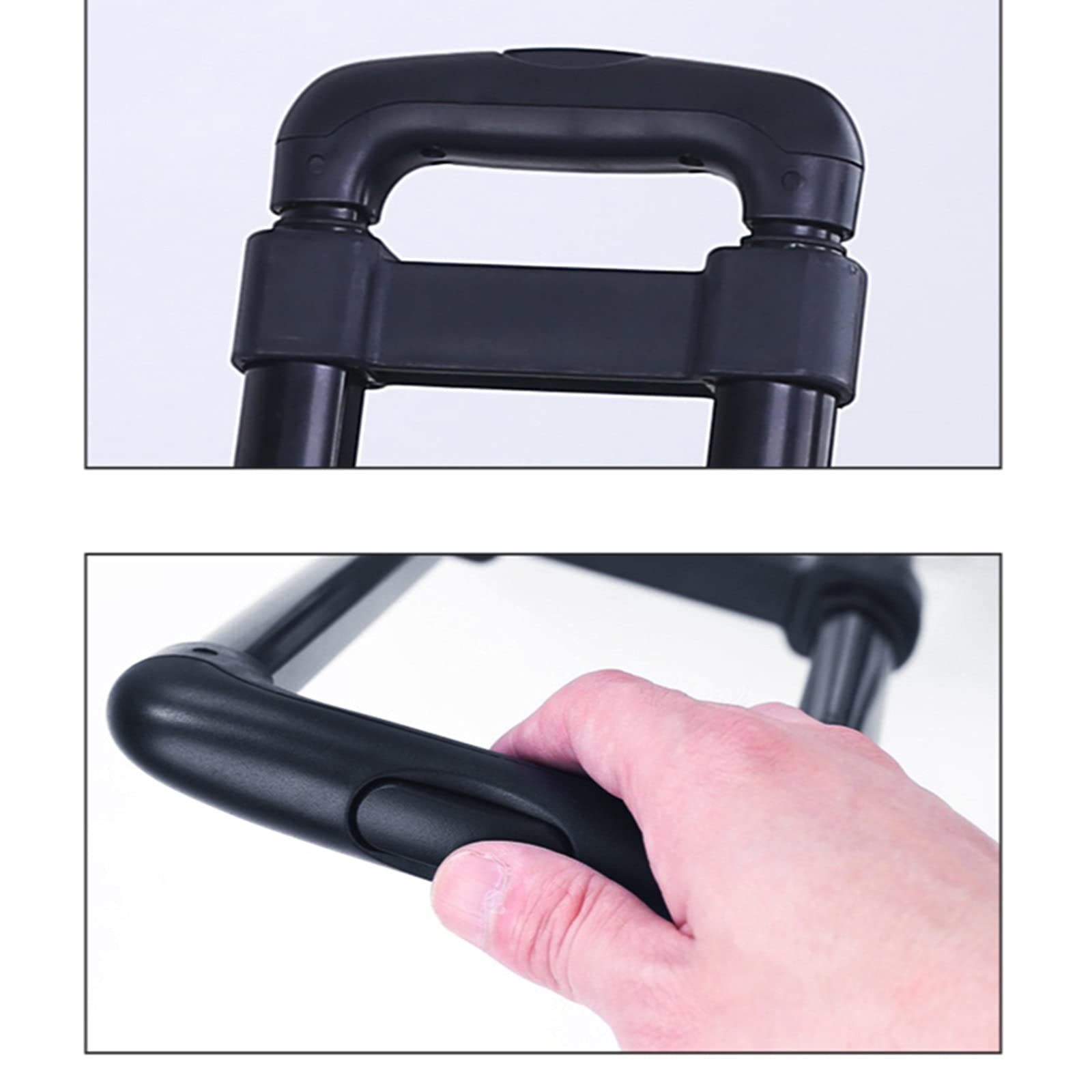 Chariot plateforme Chariot de poussée léger Poussette mobile Camion à main avec poignée réglable pliable for un stockage facile et des roues pivotantes à 360 degrés Chariot de transport ( Color : 200k