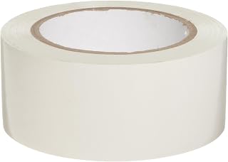 Brady 58203 108' Length, 2" Width, B-726 Vinyl Tape, White Color Aisle Marking Tape, Orange,Blue,White,Green