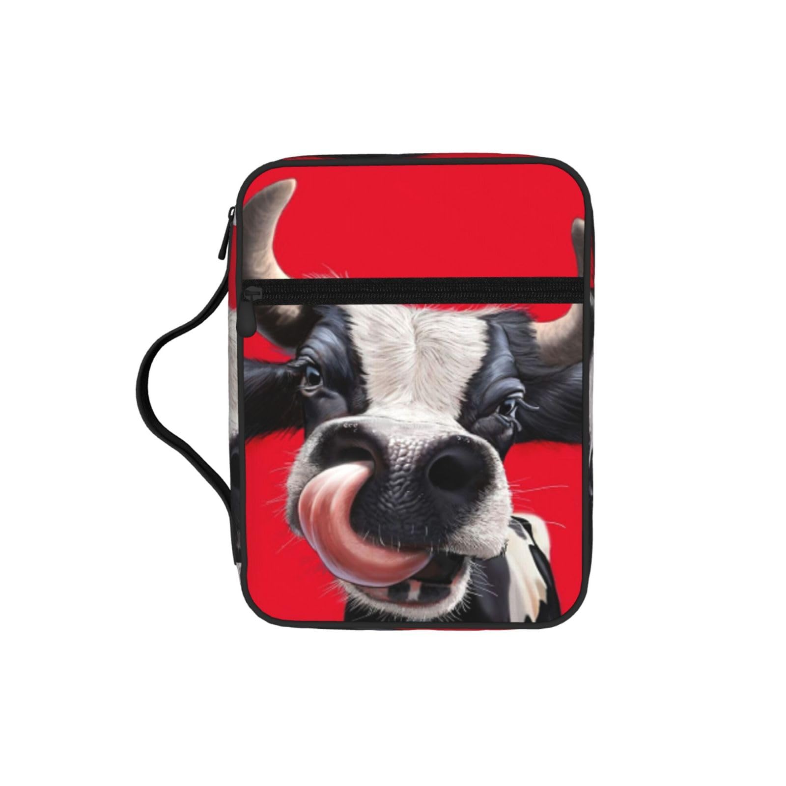 Funny Animals Bible Cover Case Waterproof Bible Bag With Handle Organizer Storage Book Cover For Bible Study