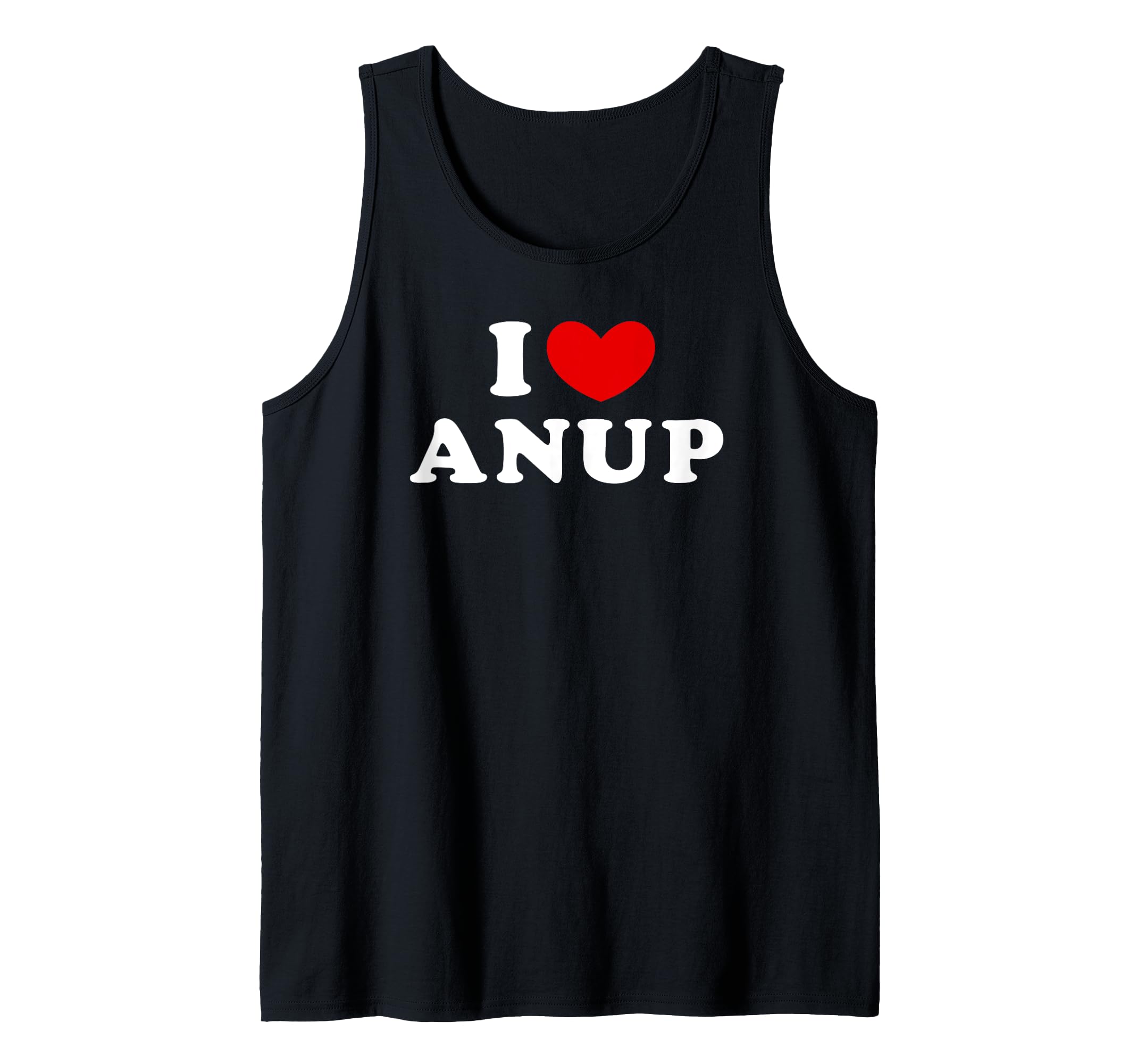 I Love Anup, I Heart Anup Tank Top