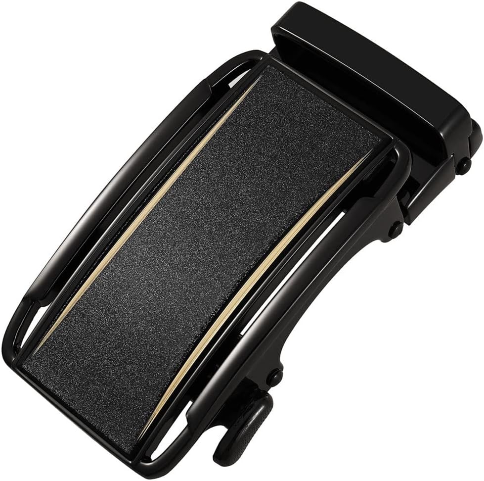 Fashion Acrylic Buckle Men's Belt Casual Business Automatic Accessories