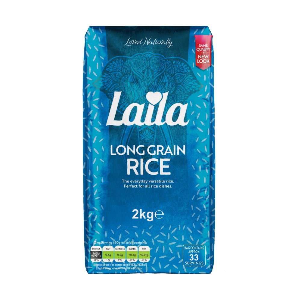 Laila Long Grain Rice (Brick Pack), 2KG