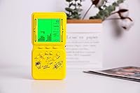 Vista 6 de Consola de juegos retro de ladrillo con pantalla grande con retroiluminación verde incorporada, 23 juegos de bloques multimodo, nostalgia clásica