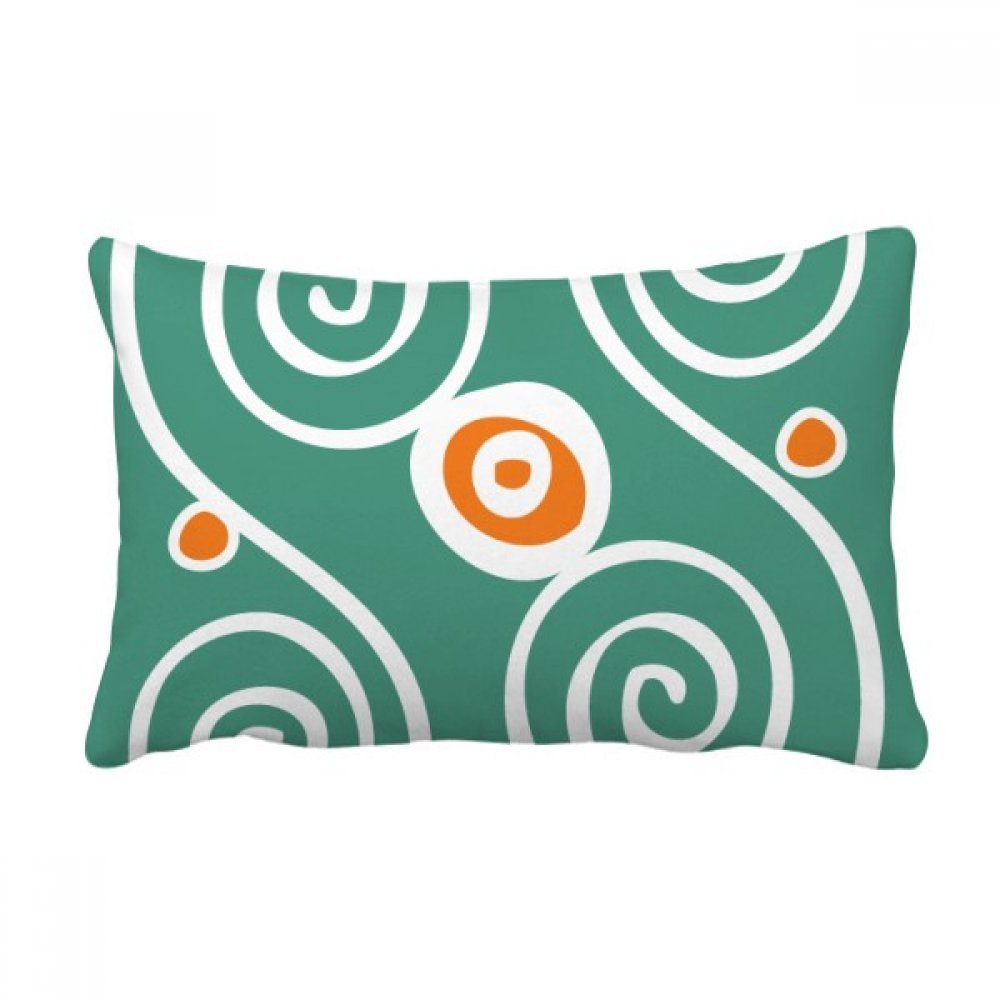 Coussin de décoration haut de gamme 40x60 motif civilisation mexicaine et plantes