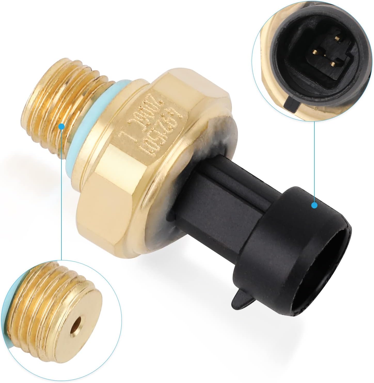 4921501 Turbocharger Boost Sensor Compatible with Ford A Series Truck 1996-1998 14.0L,L Series Truck 1994-1998 14.0L.Compatible with International 2554 1999-2000 14.0L,2574 1994-2002 14.0L