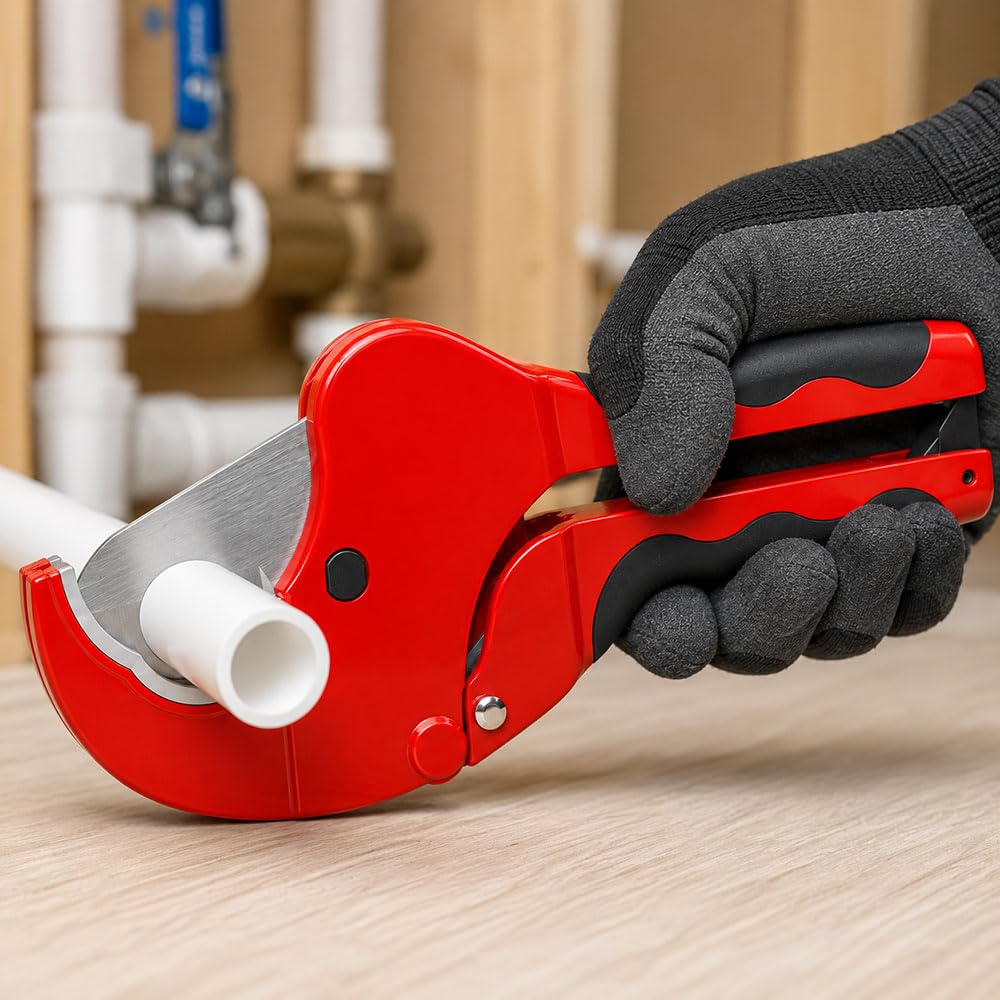 Superior Tool PVC Cutter - One Handed -5