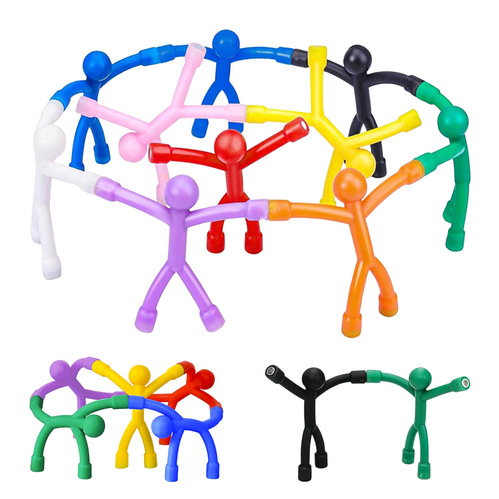 Magnetic Fidget Travel Toys - 12 Piece Magnetic Sensory Play Set