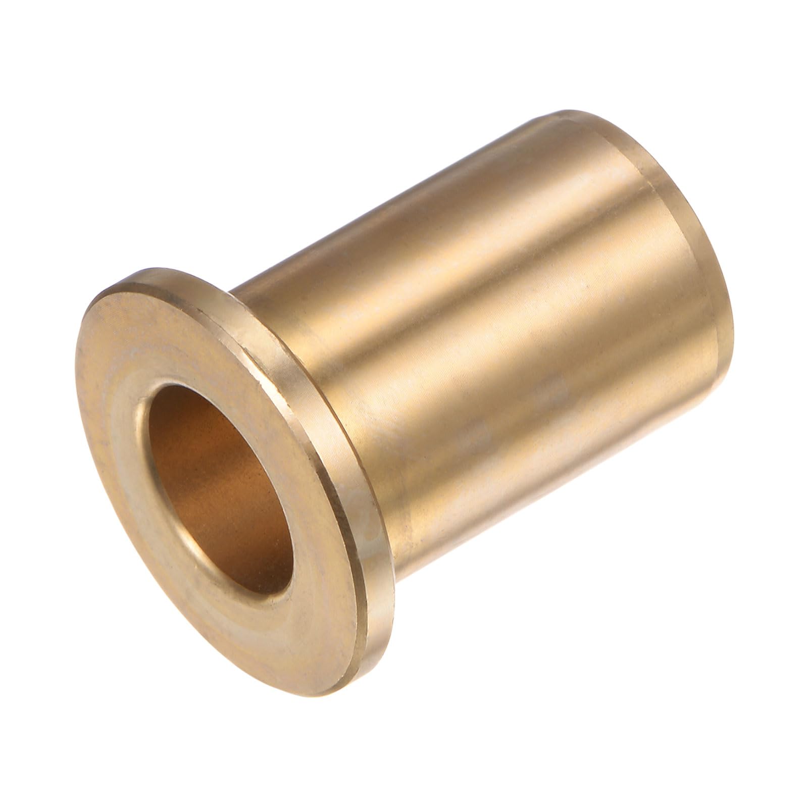 QUARKZMAN 2pcs Bride Roulement Manchon 13mm Alésage 19mm OD 30mm Longueur 3mm Bride Épaisseur Bronze Douille Autolubrifiant Douilles Manchon pour Industriel Équipement