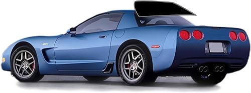 Miniatura 7 de Película precortada para ventana de todos los lados para Chevrolet Corvette Coupe 1997-2004