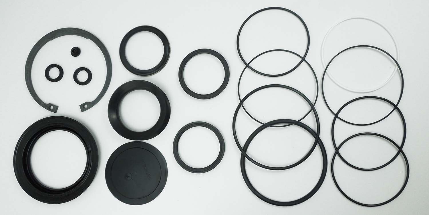 Edelmann 9185 Heavy Duty Power Steering Slave Cylinder Seal Kit for Sheppard M80 Series
