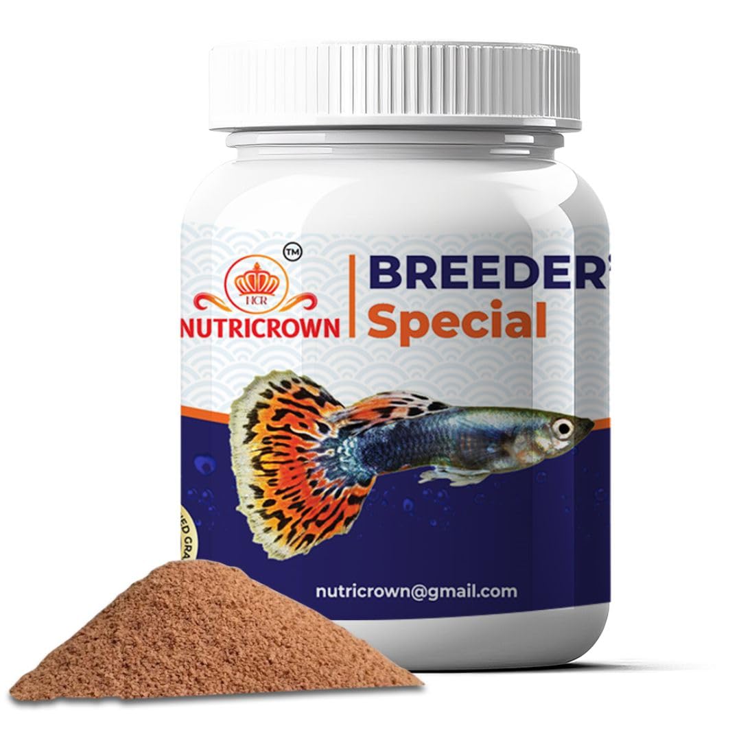 See full amazon price history chart for NUTRICROWN Breeder’S Special Fish Food – Extra Premium Food for Broodstock Fish – 500 Microns - Aquaculture breeding Food with Extended Macro Minerals(Ca,P,Mg,Na & K) (1 KG) NUTRICROWN Breeder’S Special Fish Food – Extra Premium Food for Broodstock Fish – 500 Microns - Aquaculture breeding Food with Extended Macro Minerals(Ca,P,Mg,Na & K) (1 KG) (B0CT5V85Z9) Amazon Price History, Amazon Price Tracker