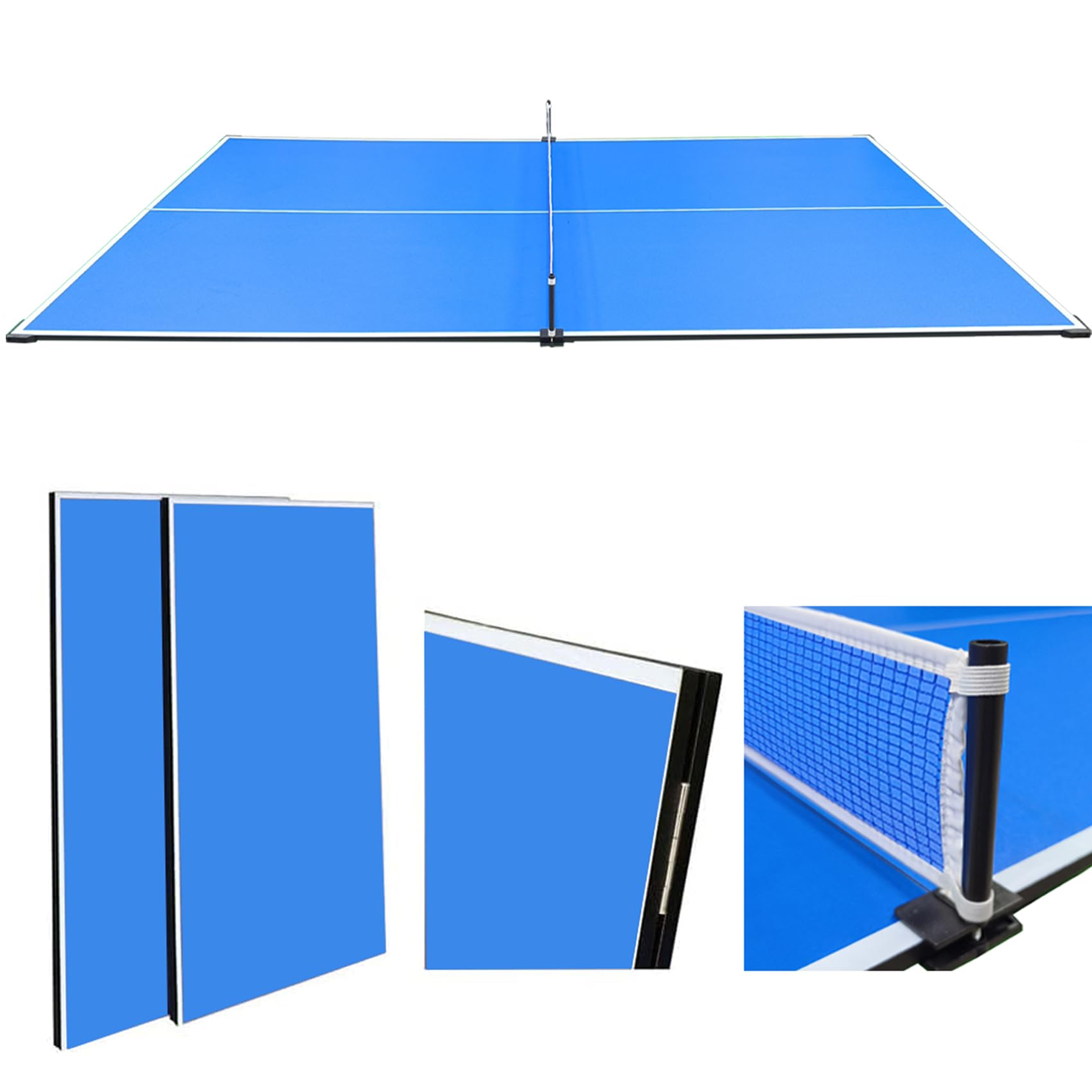 Tavolo da ping pong pieghevole da 7FT Piano da ping pong per tavolo da biliardo interno 210 x 120 cm