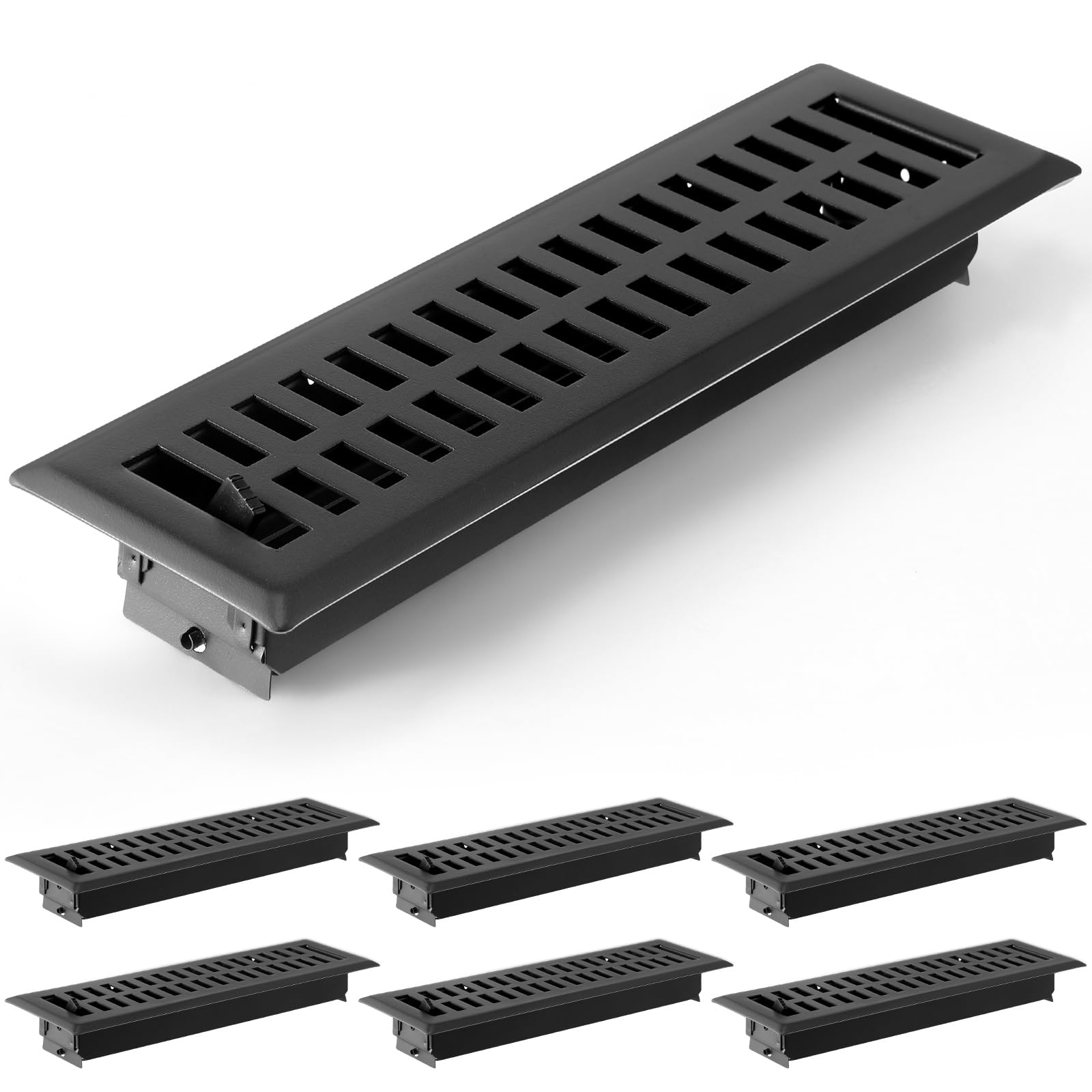 ベントカバー Amazon.co.jp: Rossesay 6個 2インチ x 12インチ 通気口カバー フロア