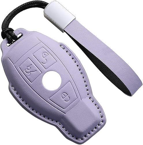 Vista 21 de Funda para llavero Mercedes Benz, Mercedes Benz Key fob Cover Mercedes Benz Llavero Accesorios ZPK, Tipo A02 Naranja