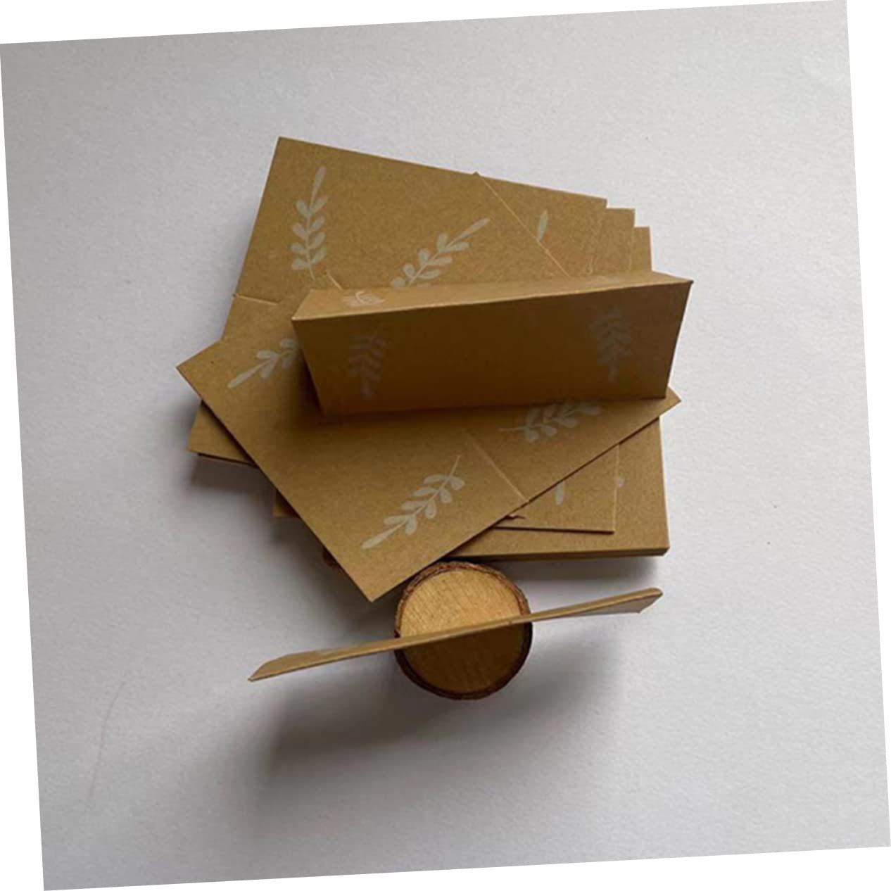 POPETPOP 150stücke Platzkarten Kraftpapier Für Hochzeiten Und Blanko Namenskarten Für Tischdekoration Beschriften Und Organisieren Von Sitzplätzen