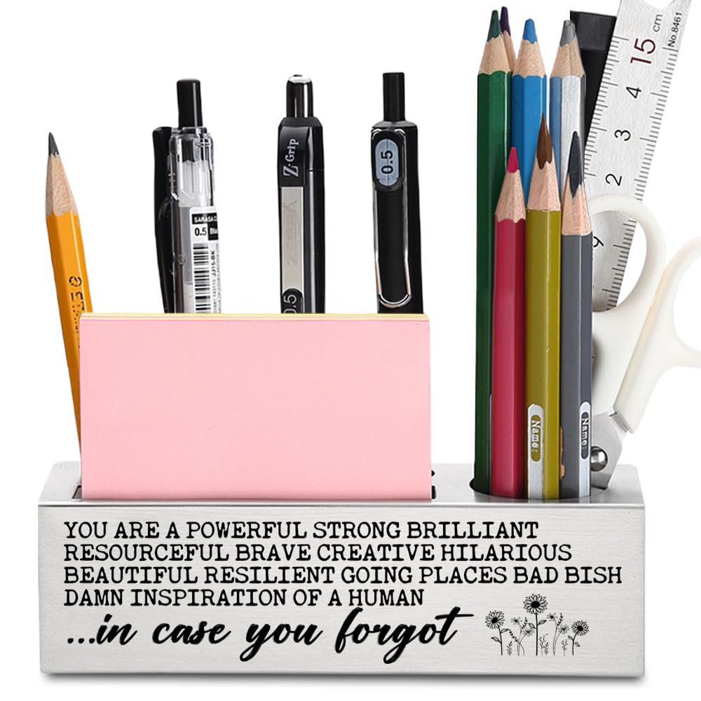 FOKCBOCM You Are An Inspiration of A Human In Case You Forgot Encouragement Gifts for Coworker Boss, Inspirational Gift for Coworker Leaving for New Job, New Job gifts Office Desk Pencil Holders-DS01