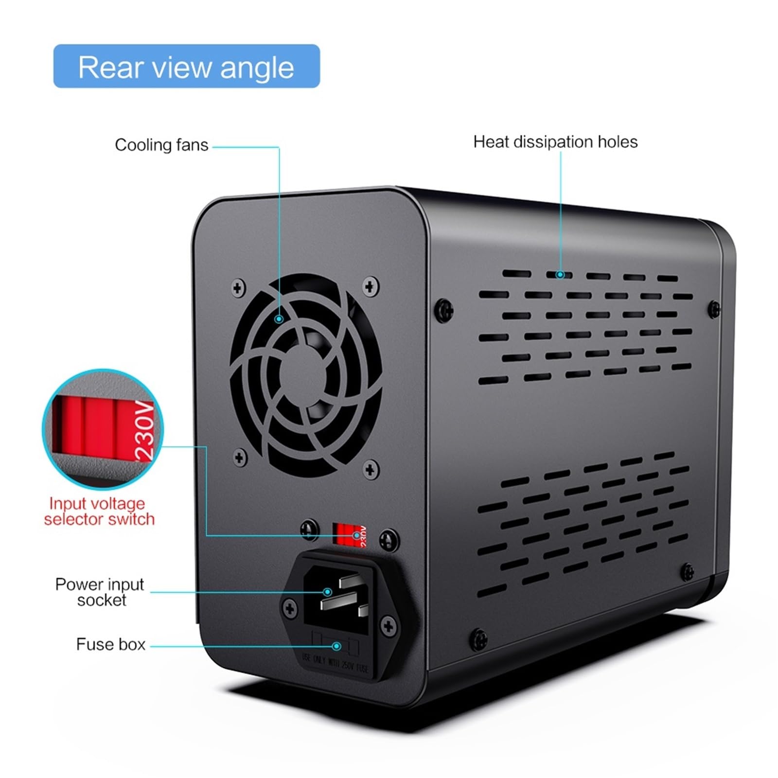 Alimentation DC 30V 10A Régulateur de laboratoire Alimentation réglable