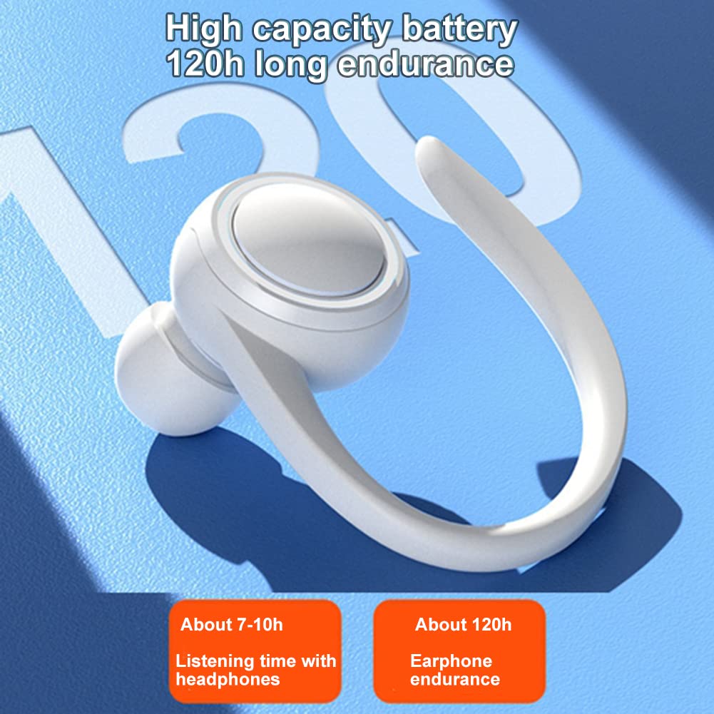 Oreillette Bluetooth sans Fil,iSpchen Mini Oreillette Bluetooth Main Libre Bluetooth Oreillette Micro Universel Casque Mono Oreille Bluetooth 5.2 écouteur Oreillette Casques Bluetooth Mono